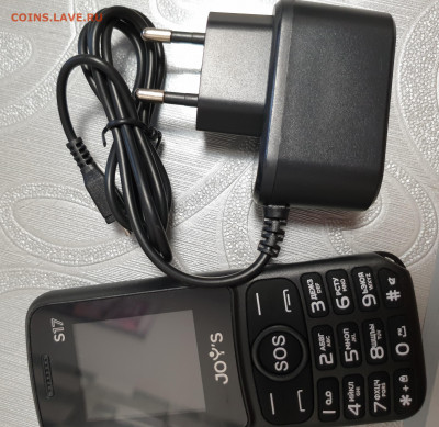 Мобильный телефон Joy's S17 Dual SIM Black Новый! - 20201113_115644