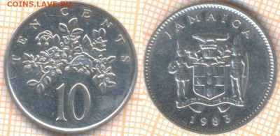 Ямайка 10 центов 1983 г., до 03.03.2021 г. 22.00 по Москве - Ямайка 10 центов 1983 1741