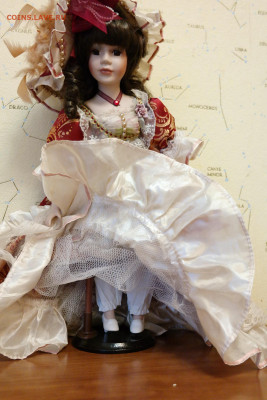 коллекционная фарфоровая кукла 45 см. - SAM_8964.JPG