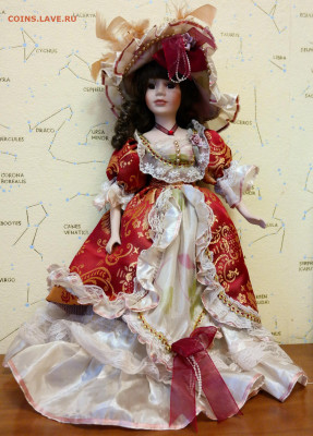 коллекционная фарфоровая кукла 45 см. - SAM_8960.JPG