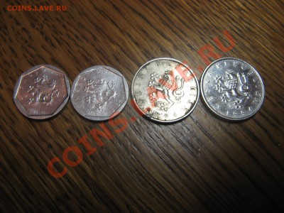 Чехия 4 монеты 1993.1994гг до 22.00мск  11.10.2011гг - IMG_3951.JPG