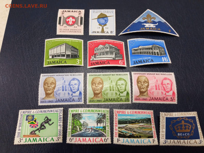 Британские колонии- Ямайка 1964-1966гг 4 полные серии - IMG_20201013_231628-min