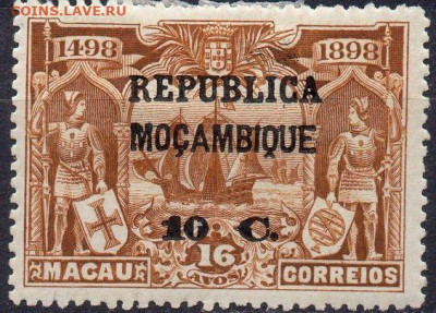 Досчитаем до 10 000 или более - 1498 марка Португальское Макао (Мозамбик).