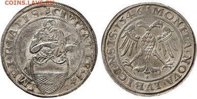 Досчитаем до 10 000 или более - 1546 монета Любек. 1546