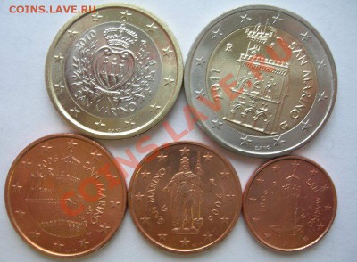 монеты евро Сан-Марино 2006-2011 до 20-00, 13.10.2011 по МСК - DSCN3782.JPG
