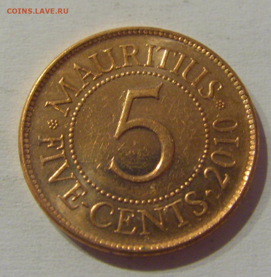 5 центов 2010 Маврикий №1а 25.03.21 22:00 М - CIMG1851.JPG