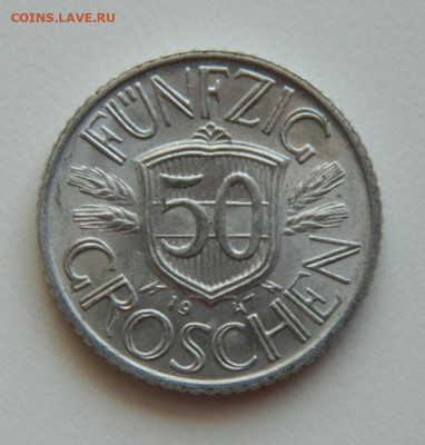 Австрия 50 грошей 1947 г. до 25.03.21 - DSCN7745.JPG