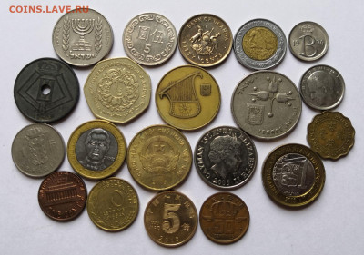 Иностранные монеты-20 штук - IMG_20210322_151914