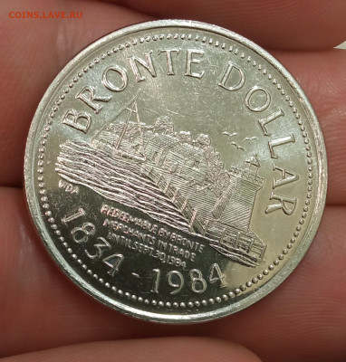 монетовидный жетон- Бронте доллар 1984 год Канада - IMG_20210412_205853