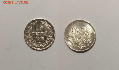 Финляндия 25 пенни 1917 года № 2 - 4.05 22:00 мск - IMG_20210327_115755