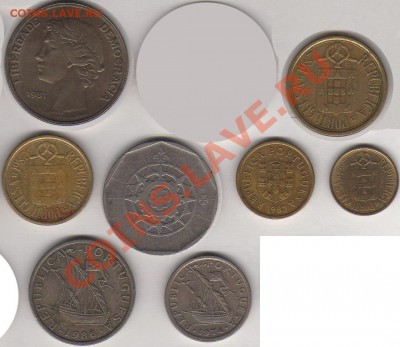 монеты Португалии - Португалия р
