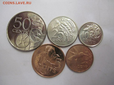Тринидад и Тобаго набор из 5 монет   до 16.05.21 - IMG_1774.JPG