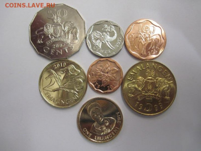 Свазиленд набор из 7 монет  до 21.05.21 - IMG_1478.JPG