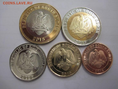 Южный Судан набор из 5 монет   до 21.05.21 - IMG_1708.JPG