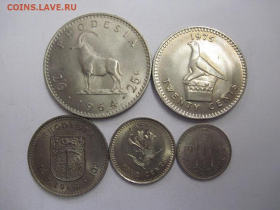 Родезия набор из 5 монет до 21.05.21 - IMG_1630.JPG