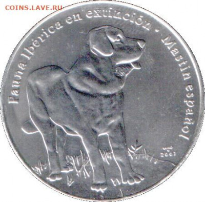 Монеты с изображением собак. - 1586-original