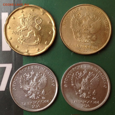 Что попадается среди современных монет - image