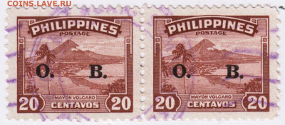 Сцепка старых марок ФИЛИПННЫ до 28.05.21 г. в 23.00 - 019