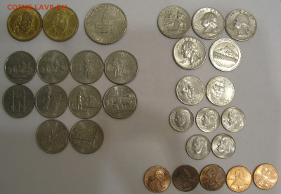 Набор монет США (30 шт) до 28.05.21 г. 22:00 - 1.JPG