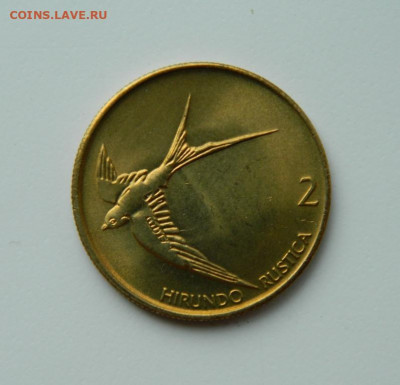 Словения 2 толара 1995 г.(Фауна)  до 24.05.21 - DSCN8940.JPG