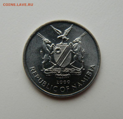 Намибия 5 центов 2000 г. (Юбилейная) Фауна до 03.06.21 - DSCN8759.JPG