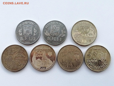 лот юбилейки Румынии 10л и 50б 7 монет до 10.06.2021г - 2