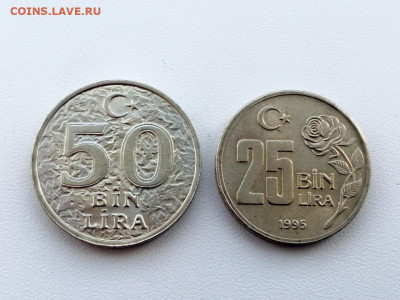 лот юбилейки Турции 2 монеты до 10.06.2021г - 2