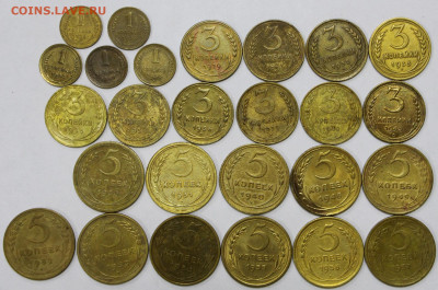 Монеты до 1961 и после по фикс. цене 200 руб. - ф 060
