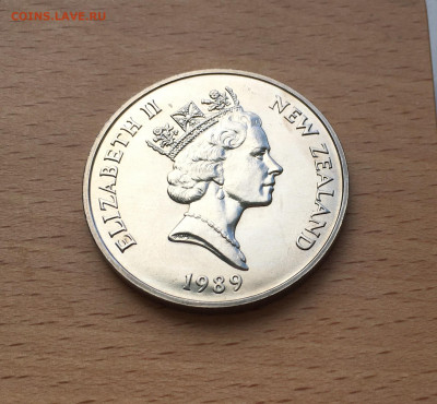 Крона Шайба Новая Зеландия 1$ доллар 1989 Гимнастика - IMG_6816.JPG