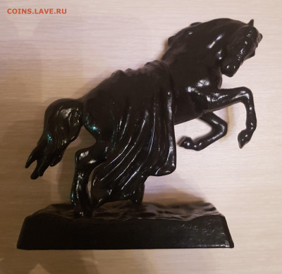 статуэтка лошадь с попоной. силумин. до 17.06. - 20201205_173948