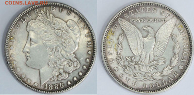 Morgan Dollar 1886 -Оценка и на Подлинность - 1307_img_2778_c