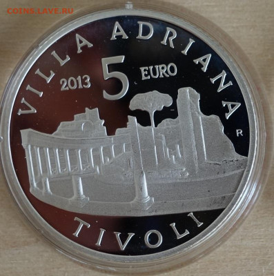 5 евро 2013 Тиволи Италия, до 29.06.2021 в 22:00 - 5tiv1