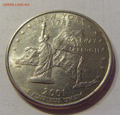 25 центов 2001 Калифорния США №1а 10.07.2021 22:00 МСК - CIMG2747.JPG