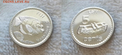 Монеты мира по фиксированной цене - ФИДЖИ 5 центов 2013 20181019_154915