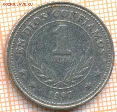 Никарагуа 1 кордоба 1997 г., до 25.07.2021 г. 22.00 по Москв - Никарагуа 1 кордоба 1997 3008