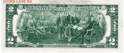 США 2 доллара 1976 г. до 01.08.21 г. в 23.00 - 013