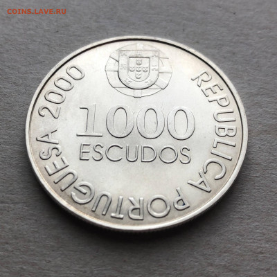 Португалия 1000 эскудо Жуан, до 03.08. - lwR2-gxaQoY