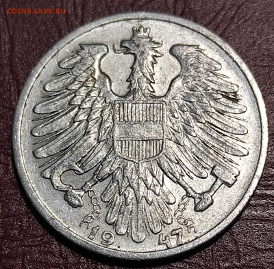 Австрия  1 шиллинг 1947 - IMG_20210809_031340