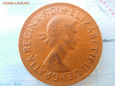 Австралия 1 пенни, 1959 - 62