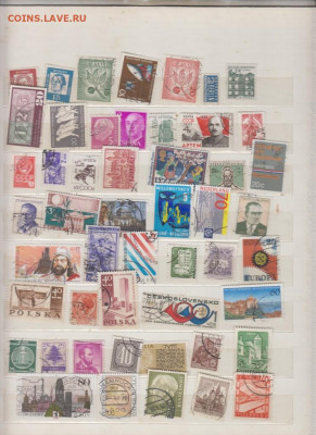 200 почтовых марок мира с 1 рубля до 27 08 - 250б