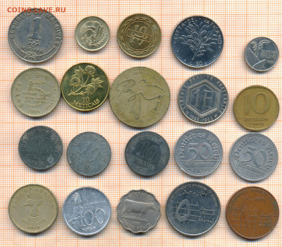 монеты разные 20 штук 9 от 5 руб. фикс цена - лист 9 