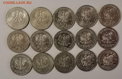 Польские правители Короли 15 монет, до 12.09 - Ш Польша Короли 15шт-2