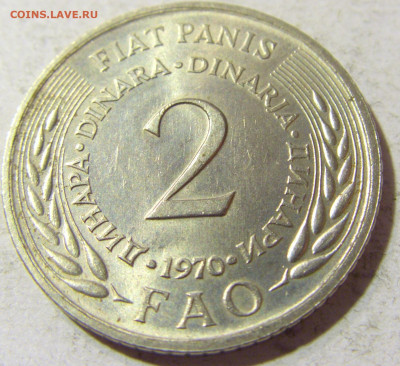 2 динара 1970 ФАО Югославия №2 13.09.2021 22:00 МСК - CIMG1953.JPG