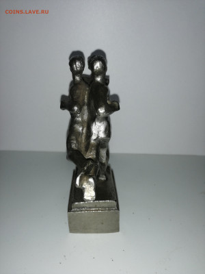 статуэтка "бегуны" силумин СССР - IMG_20210908_163522