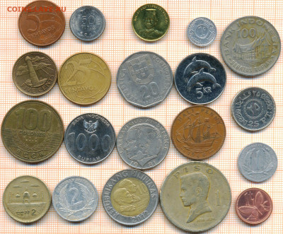 монеты разные 20 штук 5 от 5 руб. фикс цена - лист 5 001