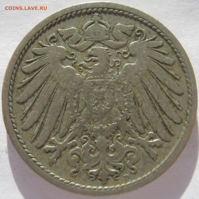 Германия Империя 10 пфеннигов 1900 D до 01.10. 22:00 - IMG_8223.JPG