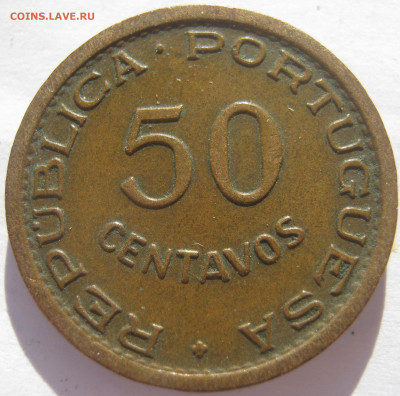 Ангола португальская 50 сентаво 1953 до 09.10. 22:00 - IMG_8406.JPG