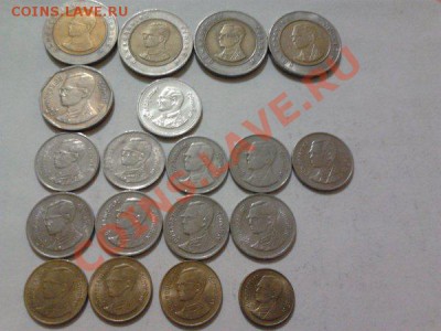 Монеты разных стран и номиналов (пополняемая). - 112 тайланд.