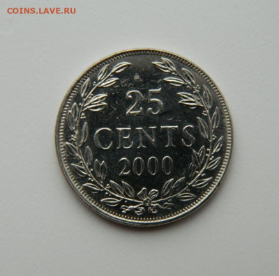 Либерия 25 центов 2000 г. до 21.10.21 - DSCN0912.JPG