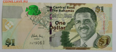 Багамские острова. 1 доллар 2008 Unc. до 5.11.21 в 22.00 - IMG_20210412_144313
